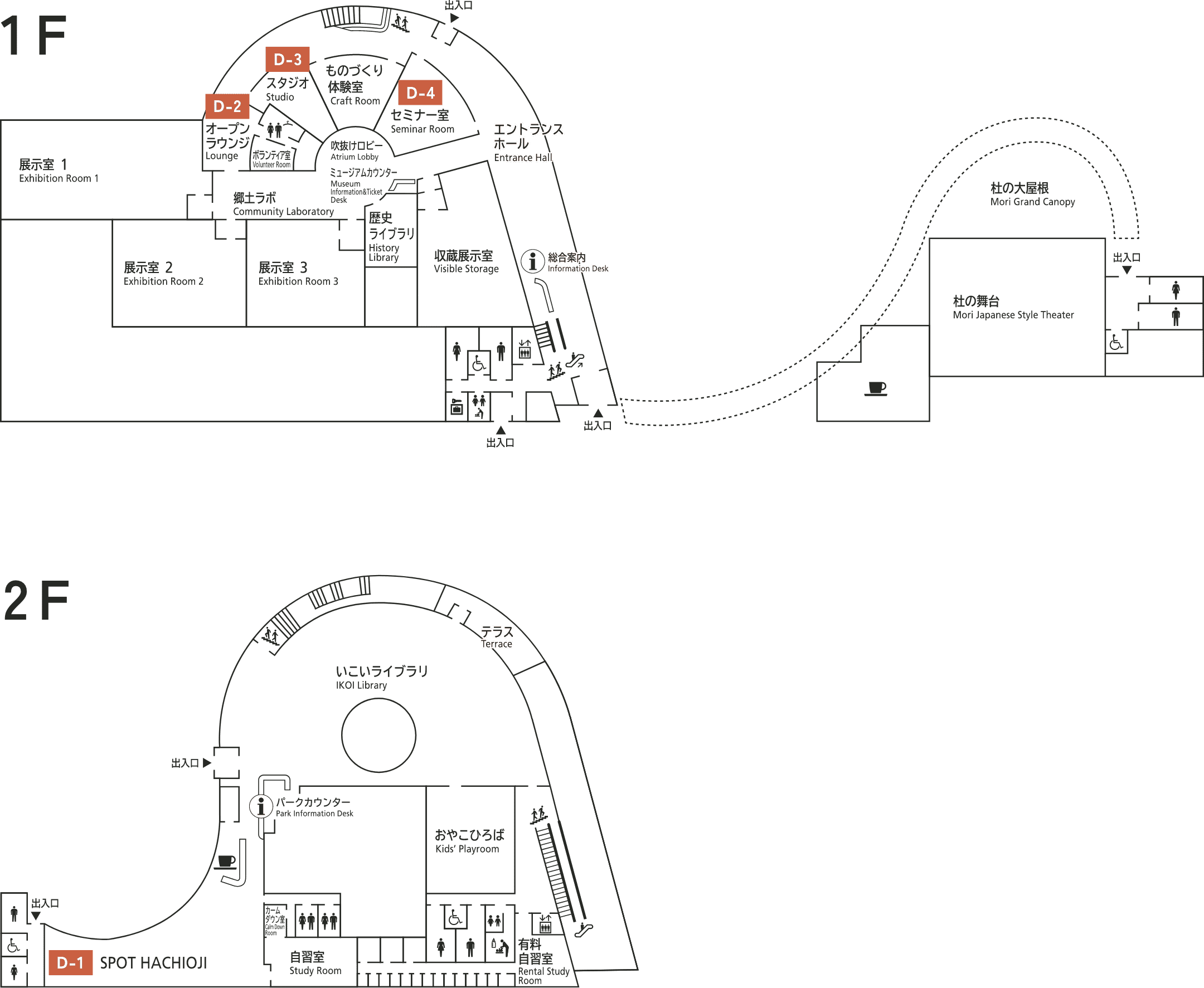SPOT HACHIOJI フロアマップ